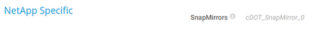NetApp Specific NetApp Specific