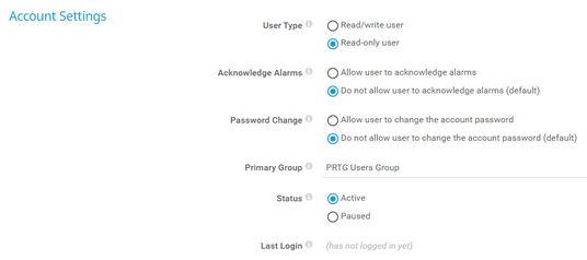 Account Settings Account Settings